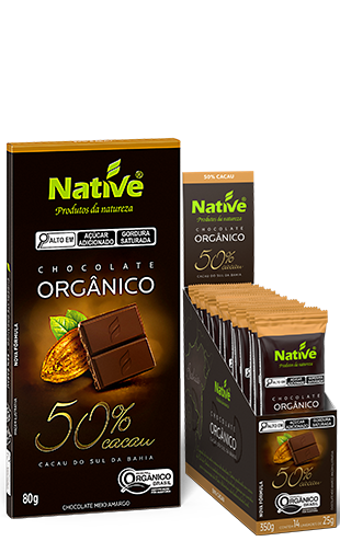 SITE CHOCOLATES | CHOCOLATE 50% ORGÂNICO 25gr