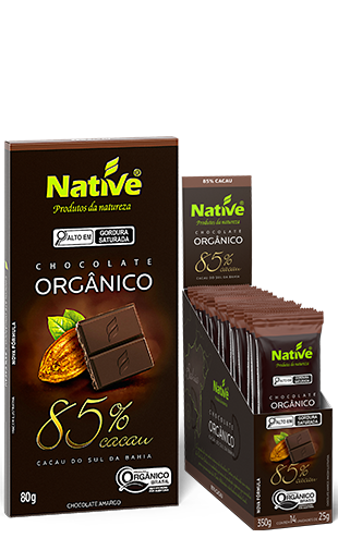 SITE CHOCOLATES | CHOCOLATE 85% ORGÃNICO 25gr