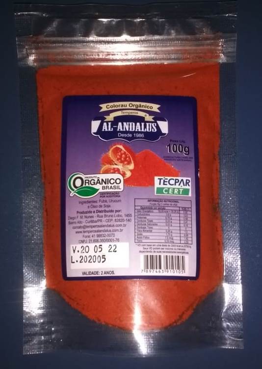 SITE TEMPEROS | COLORAL ORGÂNICO 100GR