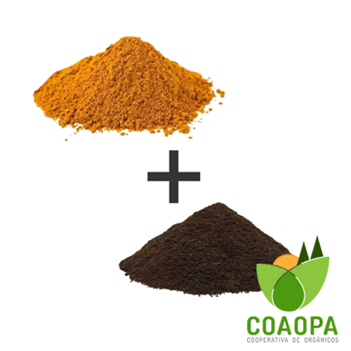 CÚRCUMA COM PIMENTA  PRETA ORGÂNICA 70g