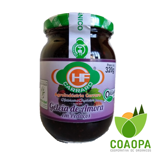 GELEIA DE AMORA EM PEDAÇOS 320gr