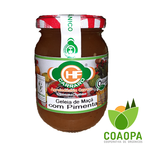 GELEIA DE MAÇÃ COM PIMENTA 300gr