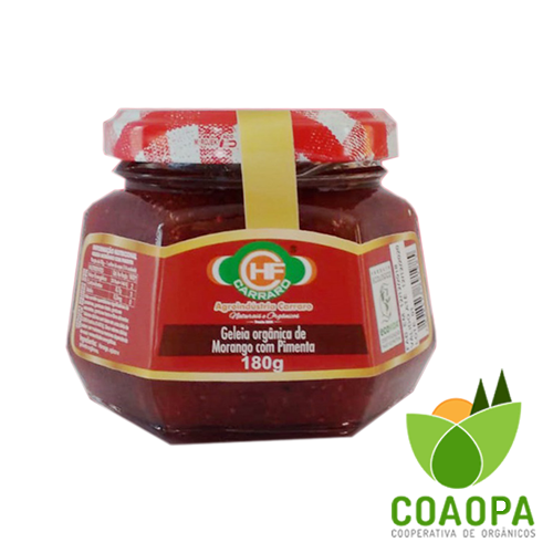 SITE DOCES | GELEIA DE MORANGO COM PIMENTA 180gr