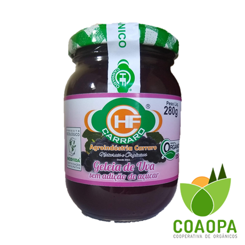 SITE DOCES | GELEIA DE UVA 320gr