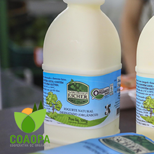 SITE - LATICINIOS | IOGURTE NATURAL DESNATADO  ORGÂNICO 500ML