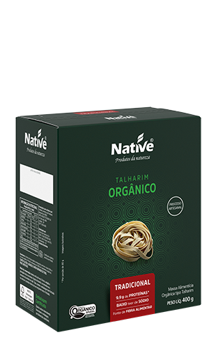 SITE MASSAS | TALHARIM ORGÂNICO TRADICIONAL 400gr